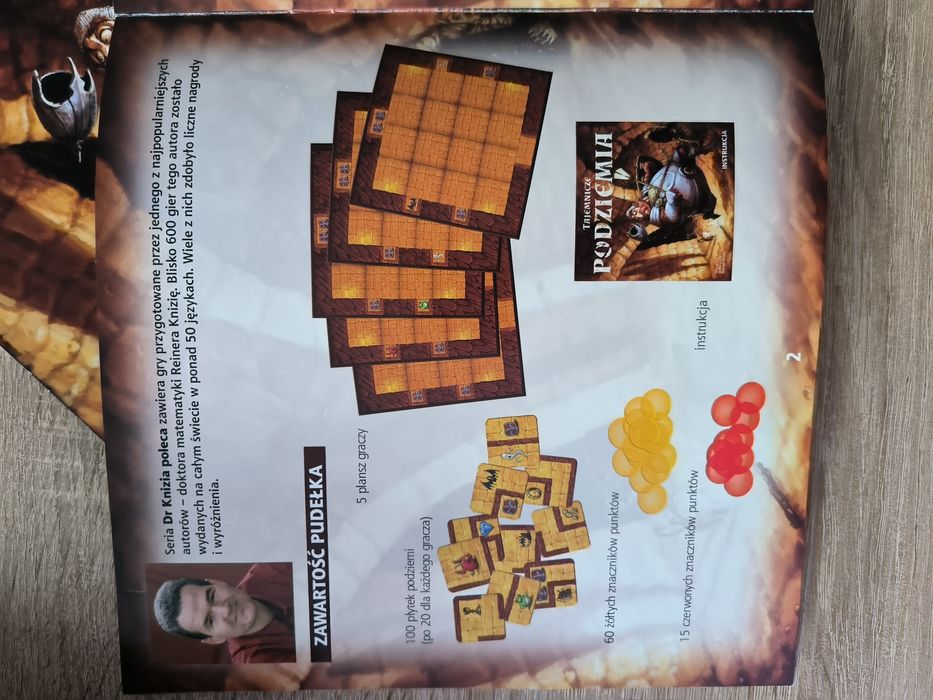 Gra planszowa Tajemnicze podziemia