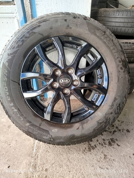 Koła Alu Kia Cee'd Venga 6,5Jx16(5x114,3,ET42)+Opony Hankook 215/70/16