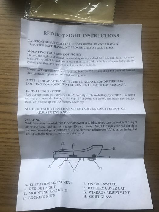 Колліматорний приціл