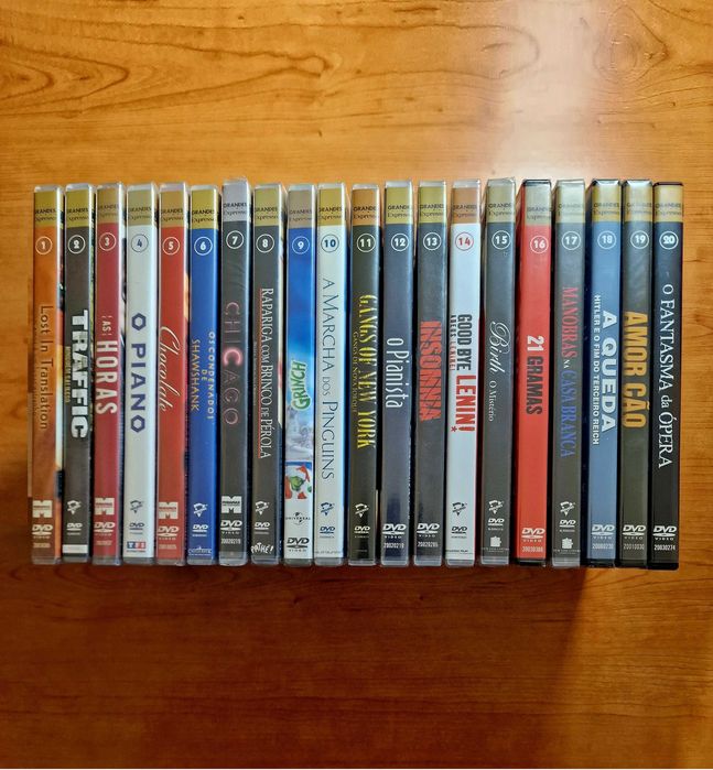 Coleção Completa EXPRESSO Grandes Filmes/NOVA/20Obras d'arte do Cinema