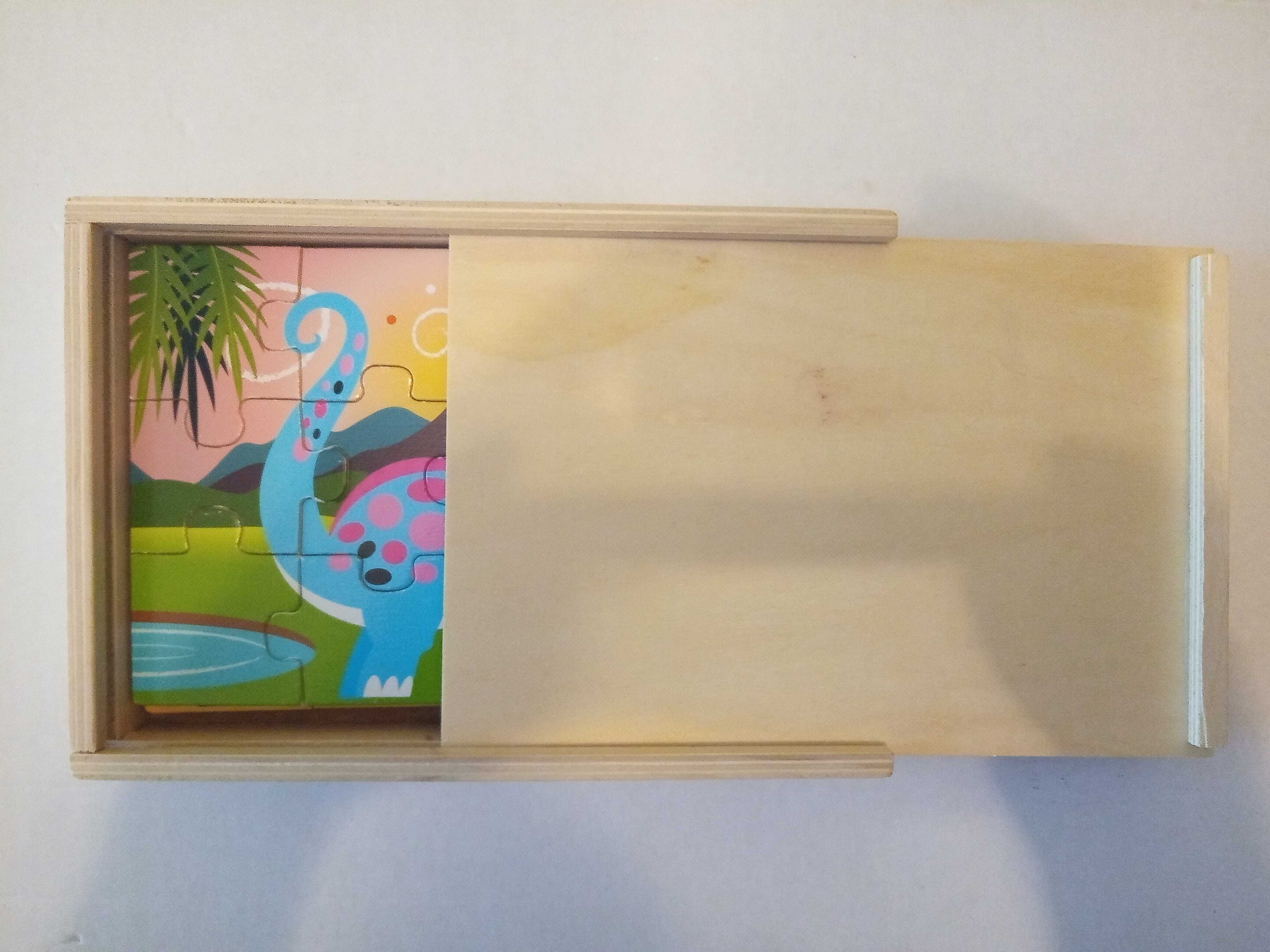 Puzzle z dinozaurami - 4 x 12 el.