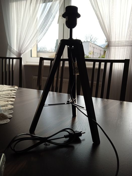 Lampka czarna 39 cm