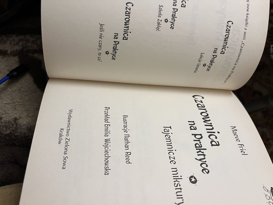 Czarownica na praktyce. Tajemnicze mikstury