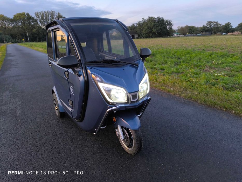 Skuter bez prawa jazdy elektryczny BLEILE BIKES W3 Zarejestrowany w PL