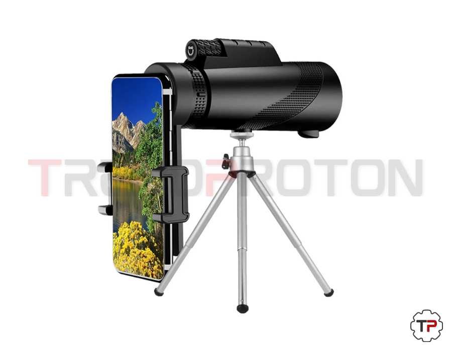 Telescópio Monocular c/ Encaixe p/ Telemóvel