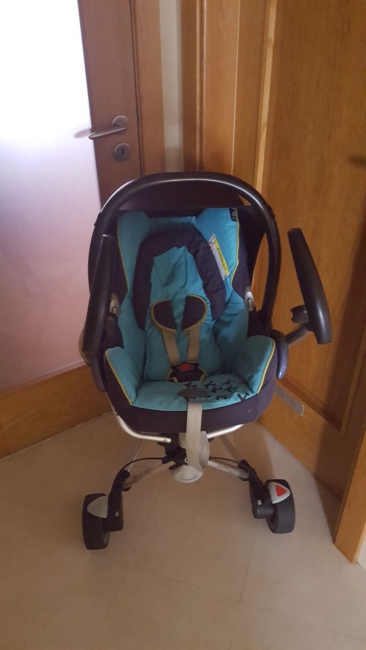 Conjunto carro e ovo maxi cosi