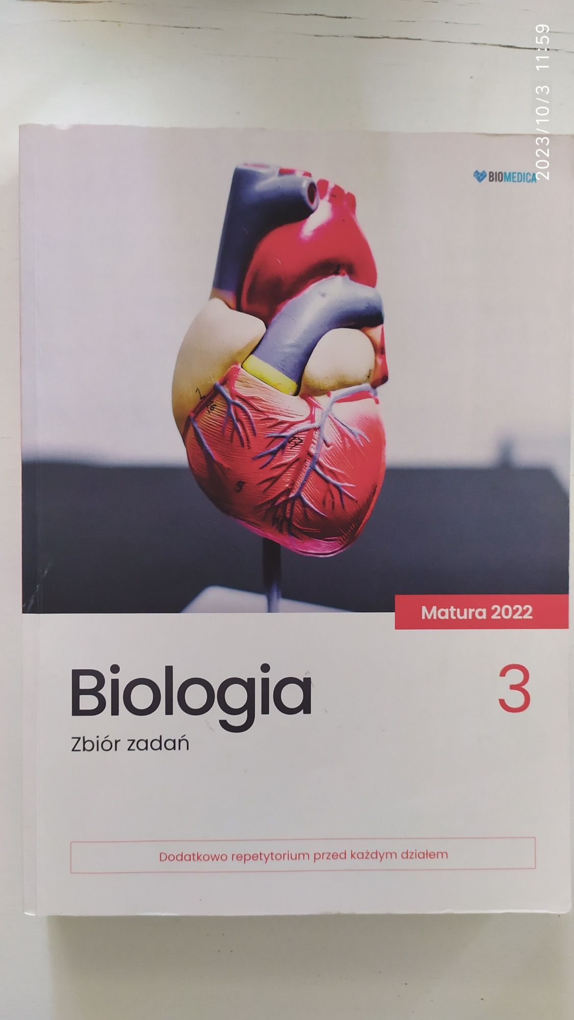 350. Biomedica Matura Biologia zbiór zadań repetytorium 3