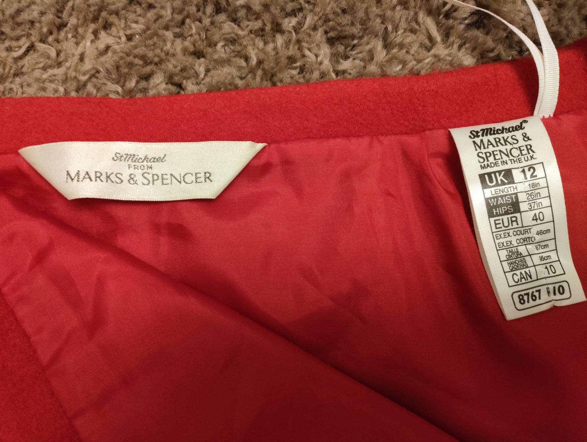 Spódnica wełniana Marks&Spencer M