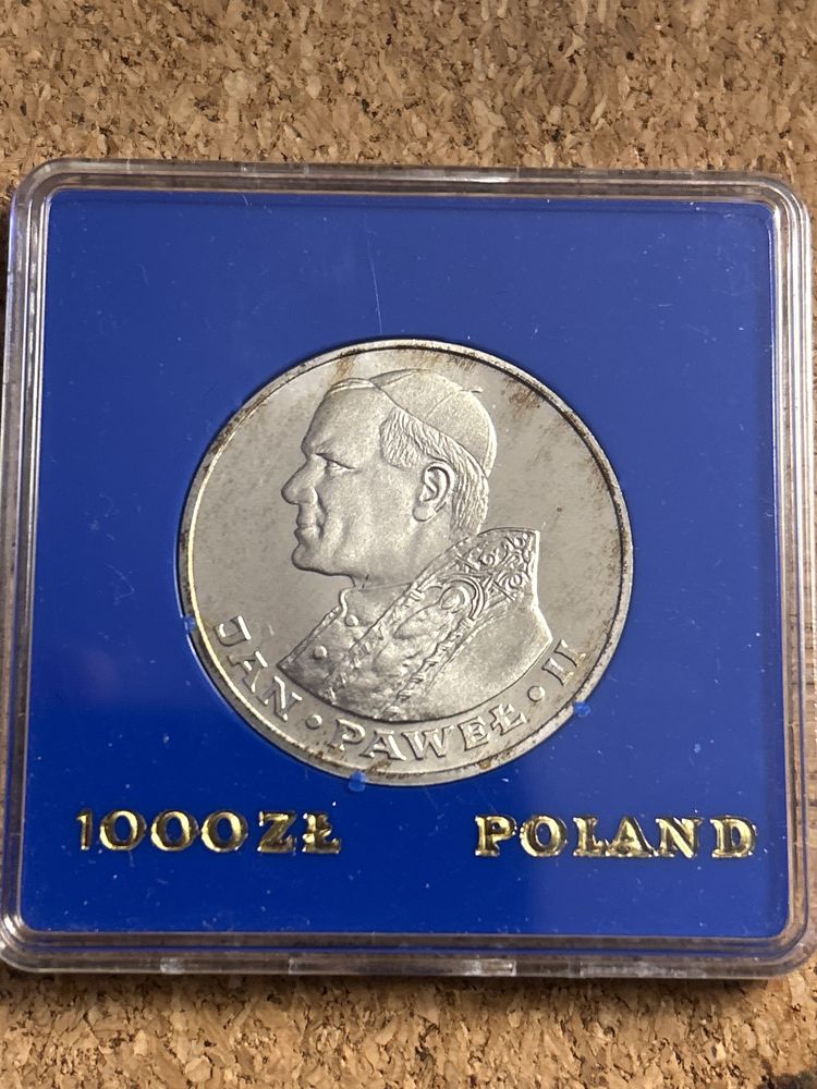 Moneta 1000 Jan Paweł II 1983