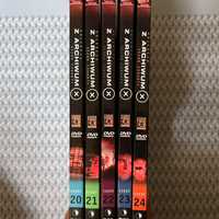 Z ARCHIWUM X - kolekcja - sezon 4 / 5 DVD the x files collection