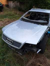 Maska srebrna Audi A6 C5 z grilem