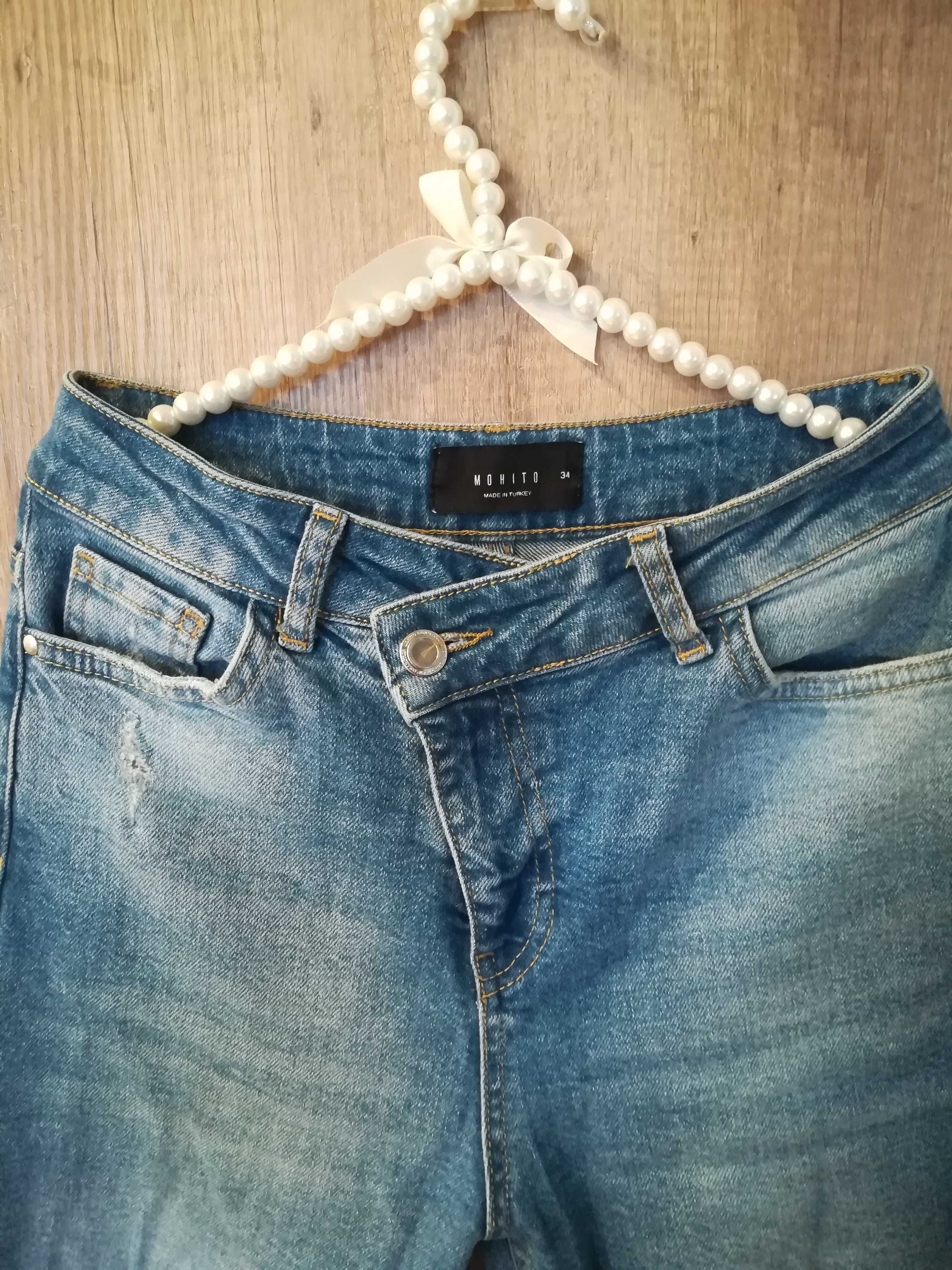 Spodnie jeansowe 34 Mohito XS