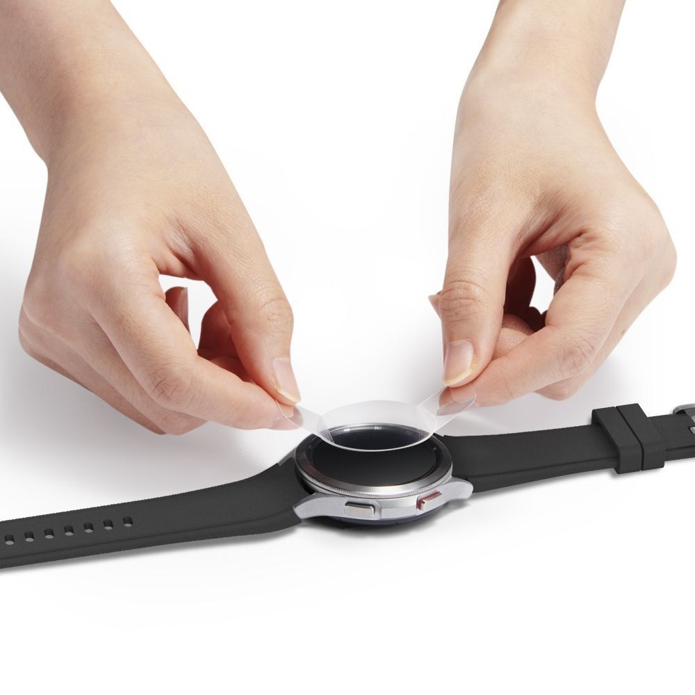 3X Szkło Hartowane Spigen Glas.tr Slim Do Galaxy Watch 4 Classic 42Mm