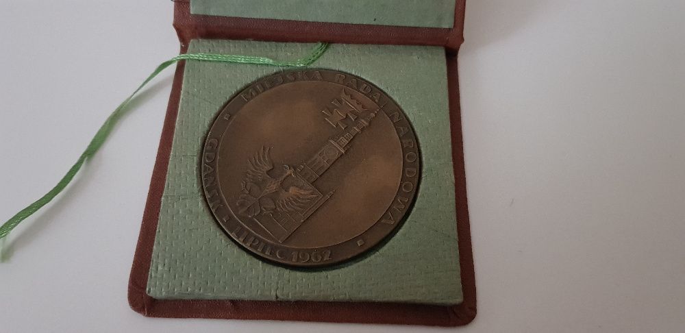 Medal / moneta X wieków Gdańska 1962