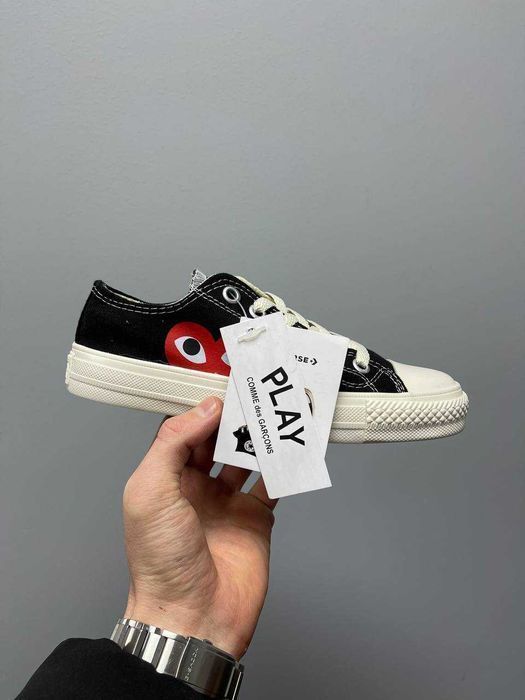 Унисекс кеды Converse x Comme des Garcons Play Chuck кроссовки конверс