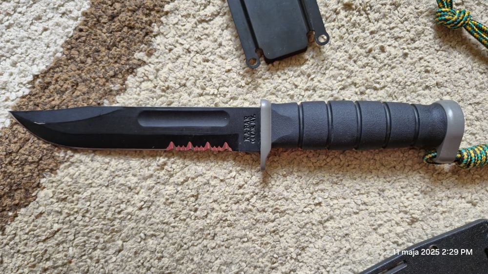 KaBar D2 Extreme Utility Knife Eagle Sheath 1281