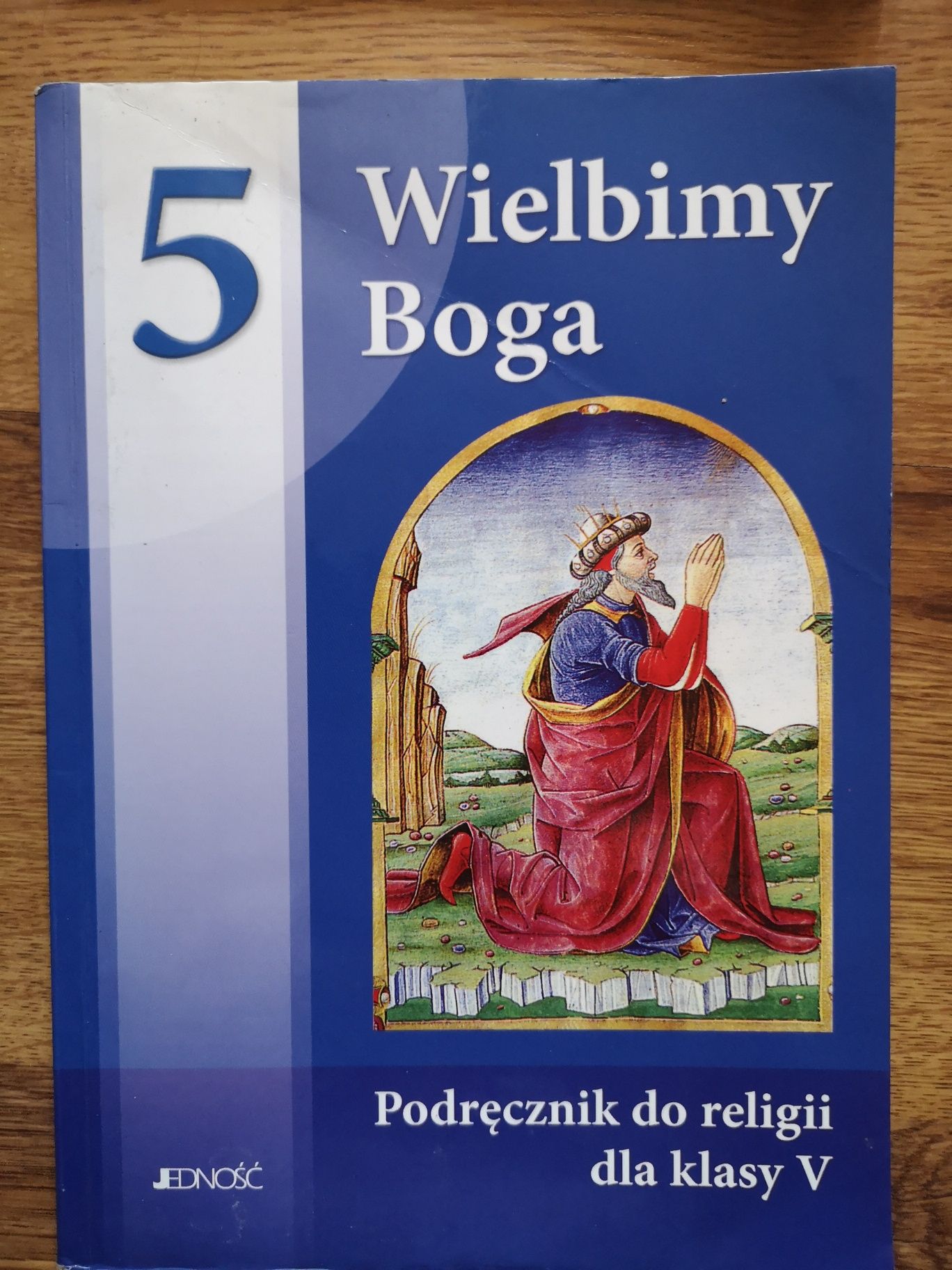 Książka do religii Wielbimy Boga klasa 5