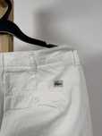 Lacoste białe spodnie chinosy 44