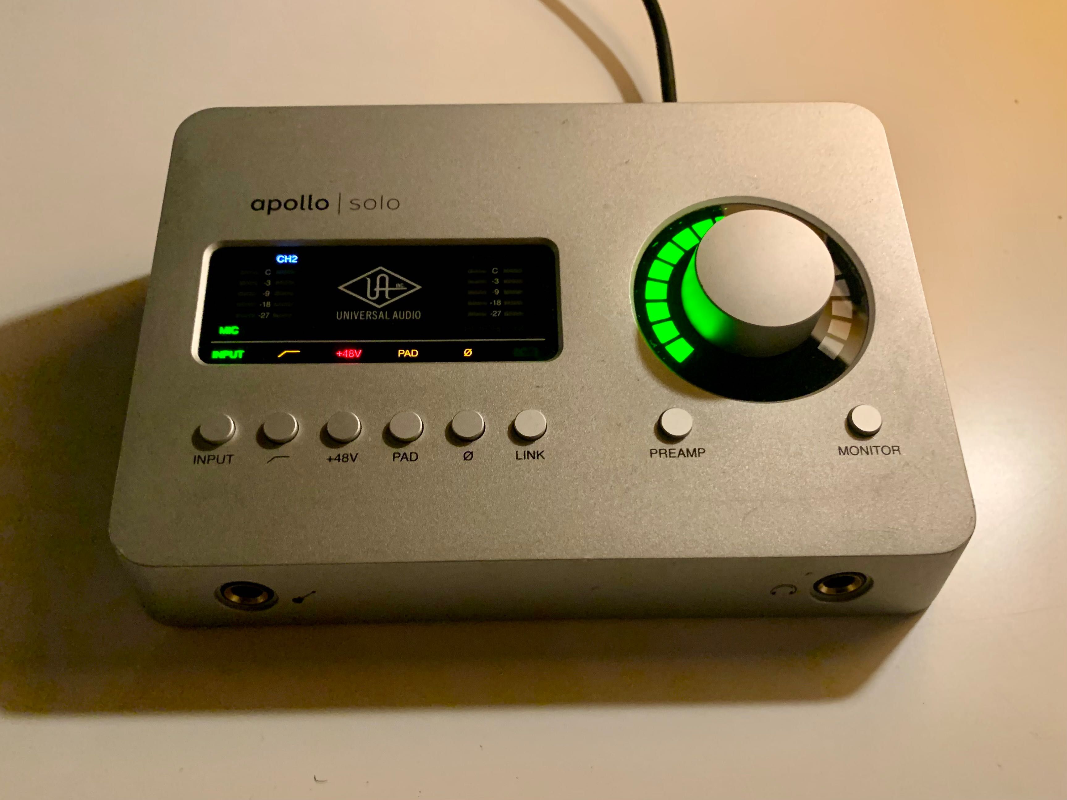 Universal Audio Apollo Solo TB3 Heritage Ed.