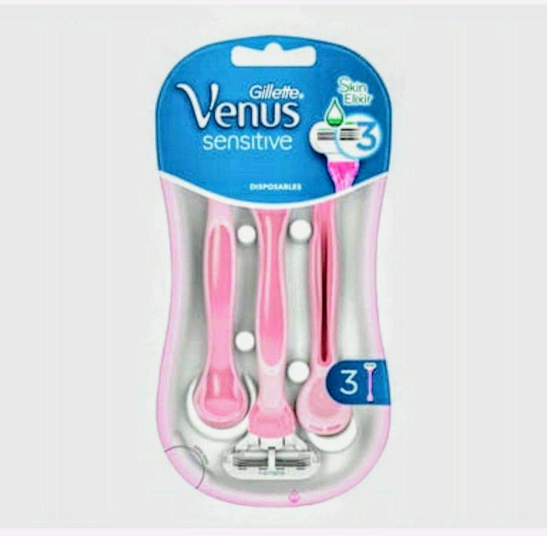 Gillette Venus Sensitive maszynka do golenia 3 szt.