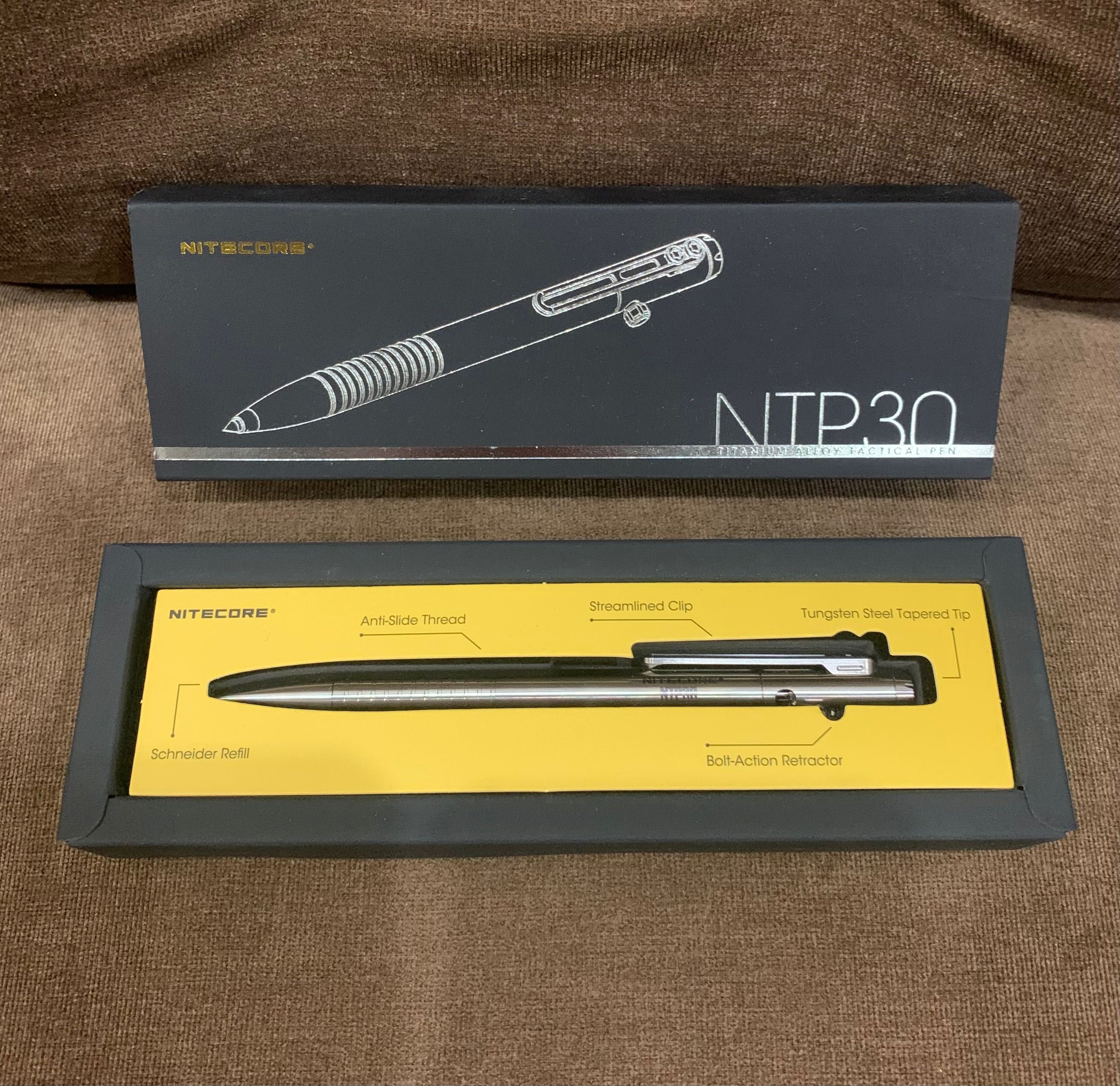Титанова ручка Nitecore NTP30