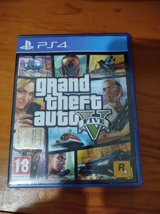 GTA5 para PS4 - Aceito Troca ( GTA 5 GTAV GTA V ) Optimo Estado