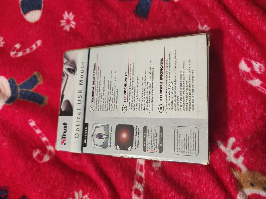 Myszka komputerowa mysz na USB do komputera laptopa laserowa optuczna