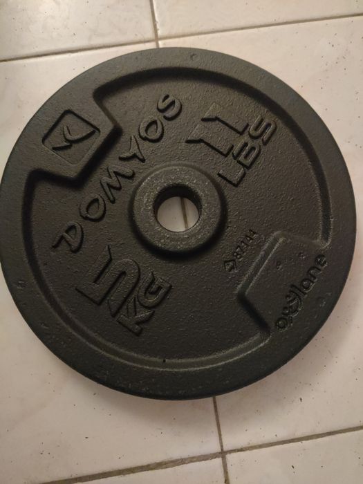 Discos musculação 5 KGS