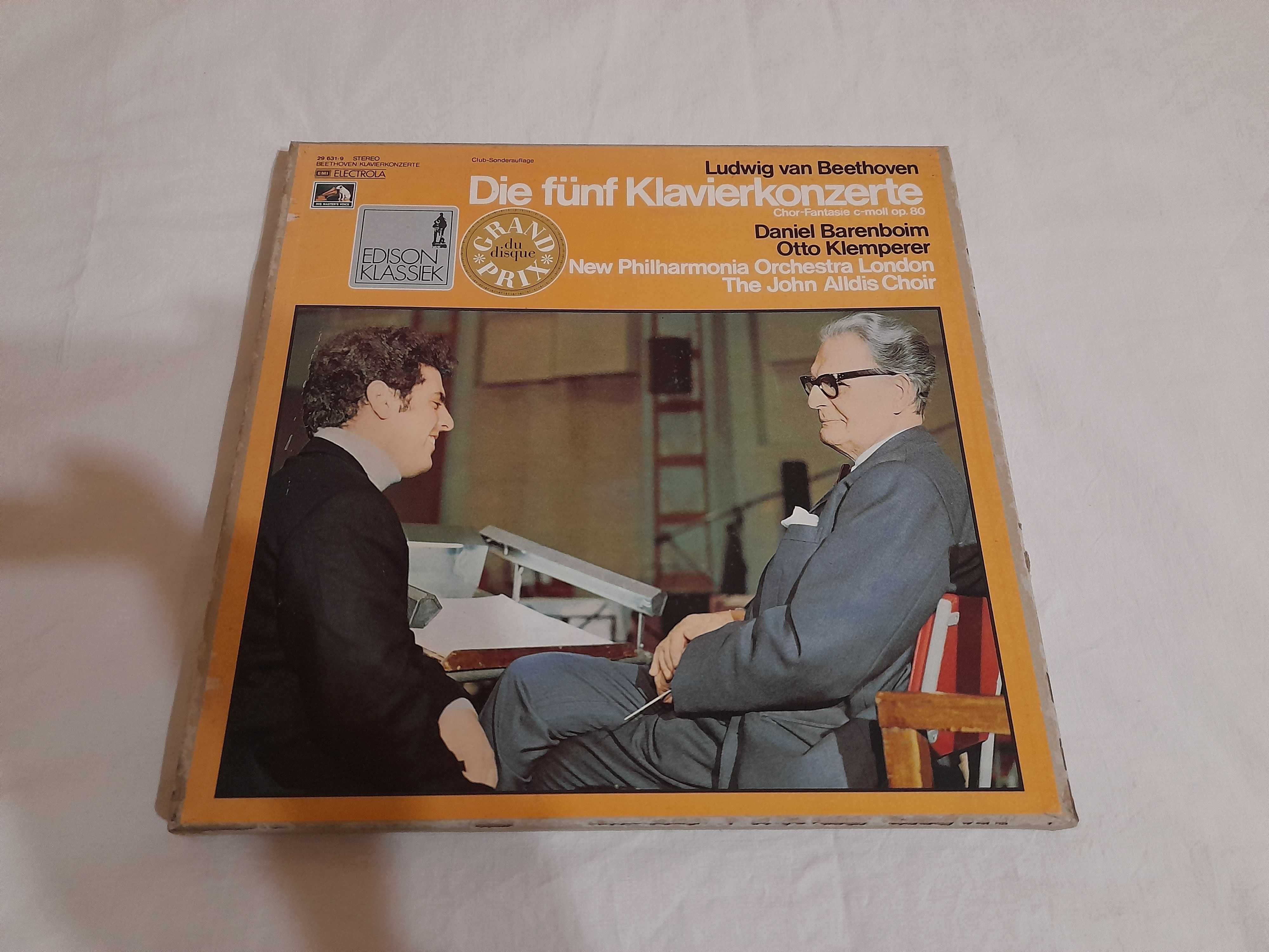 Beethoven, Barenboim - Die Funf Klavierkonzerte Box 4 x Winyl (24)