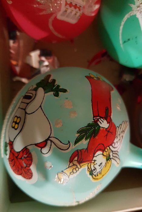 Іграшки на ялинку новорічні ретро в подарунок