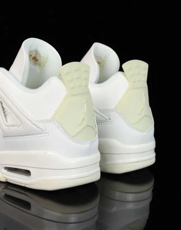 nowy Jordan 4 Retro Metallic Gold Moda rozmiar.38