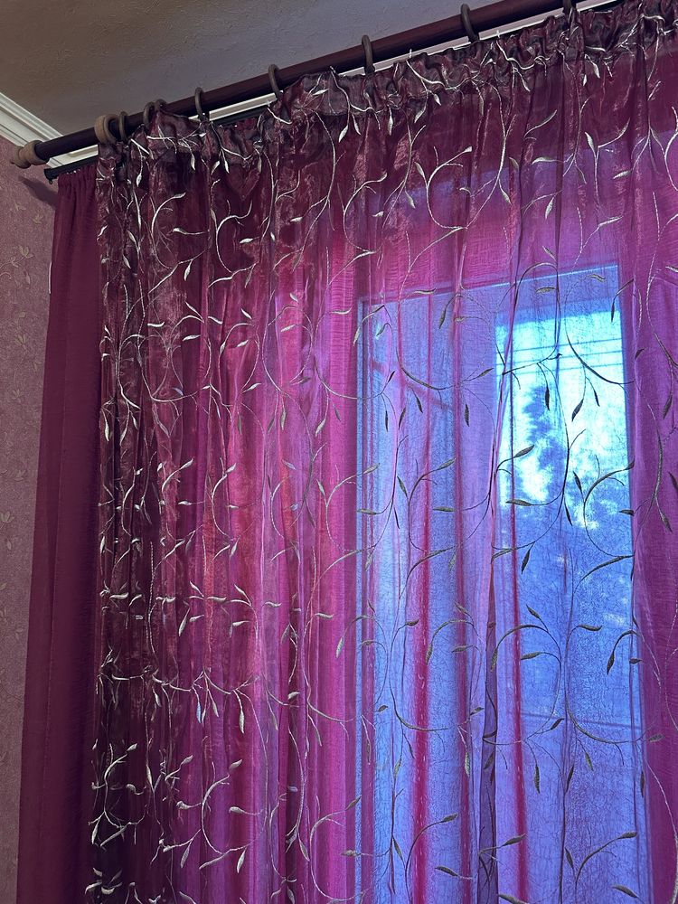 Штори , тюль, карниз