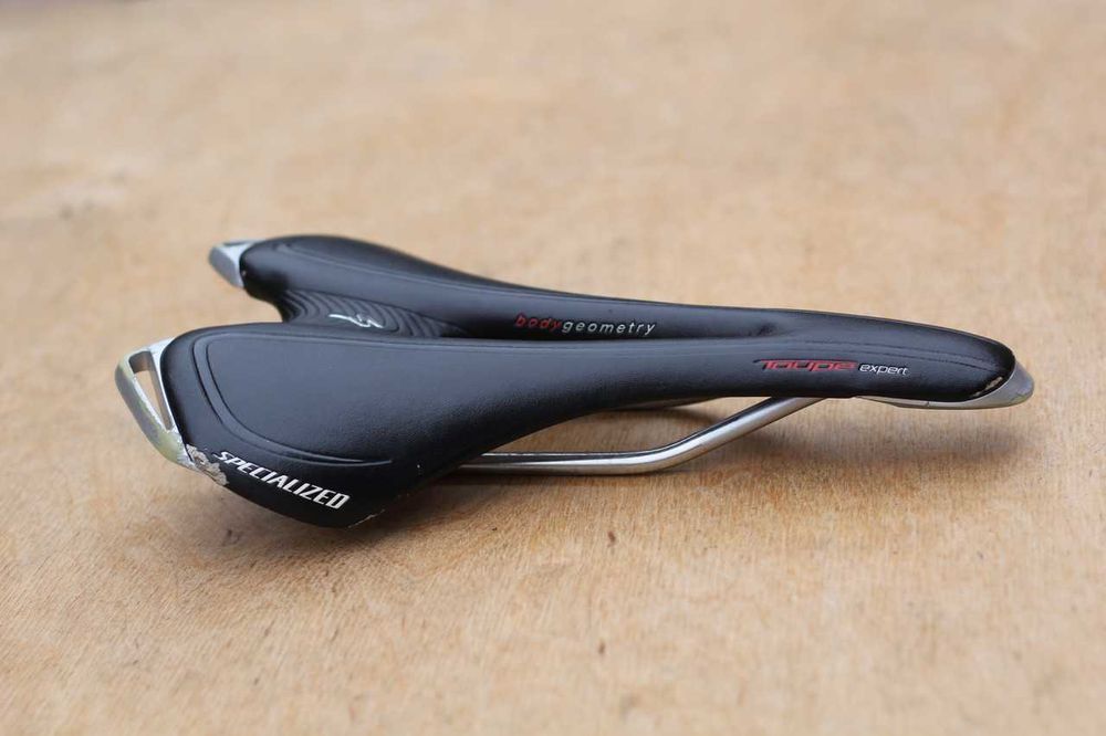 Сідло Specialized TOUPE Expert SADDLE Wht 155mm (Титанові рейли)