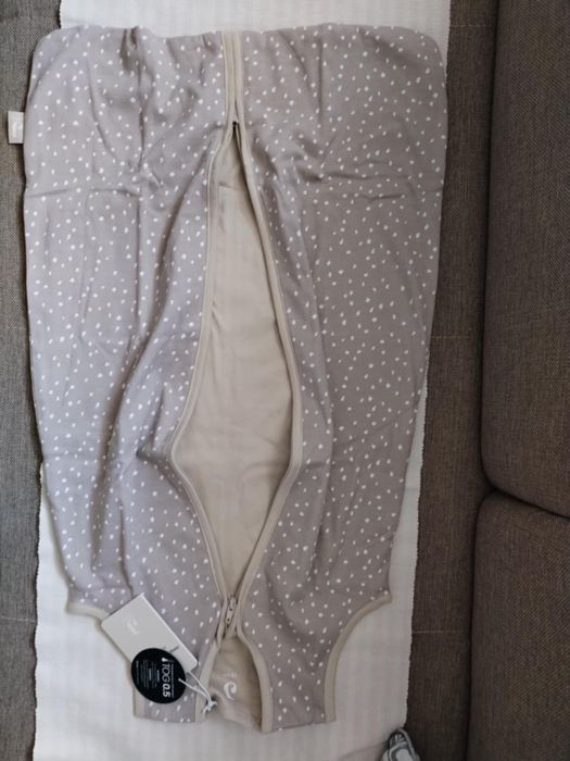 Jollein śpiworek niemowlęcy do 6 m letni beżowy Spickle Nougat 70 cm