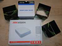 Zestaw do monitoringu HikVision DS-7104HWI-SH v cam450 i 480 4 kamery