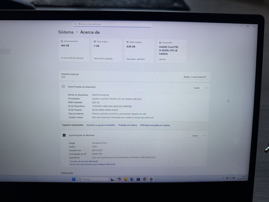 Portatil Lenovo Ideapad 320S-13IKB
