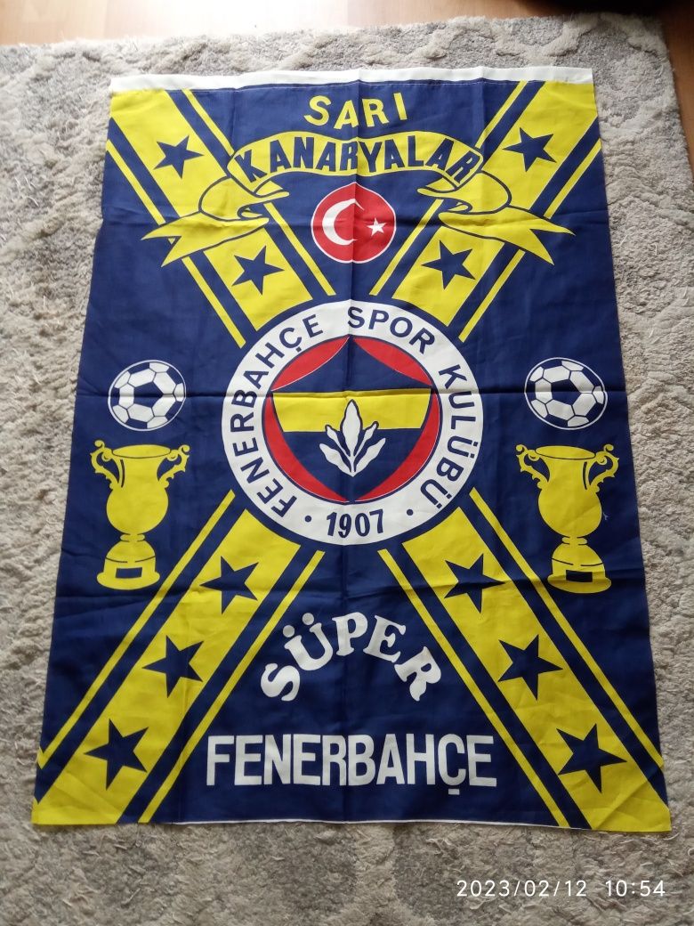 Flaga Fenerbahce spor kulubu 1907 Turcja piłka nożna