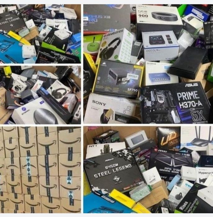Elektronika Karton Mix Kat.A Nowe ! Wysyłka Pobranie Express