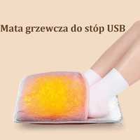 Mata grzewcza do stóp na USB