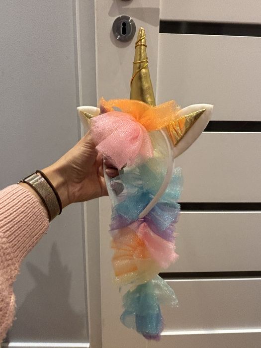 Strój przebranie kostium sukienka jednorożec