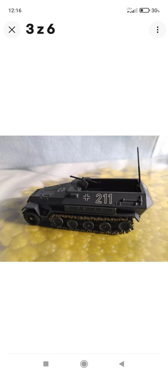 Sd.Kfz 251 HANOMAG 1:43 Metal!