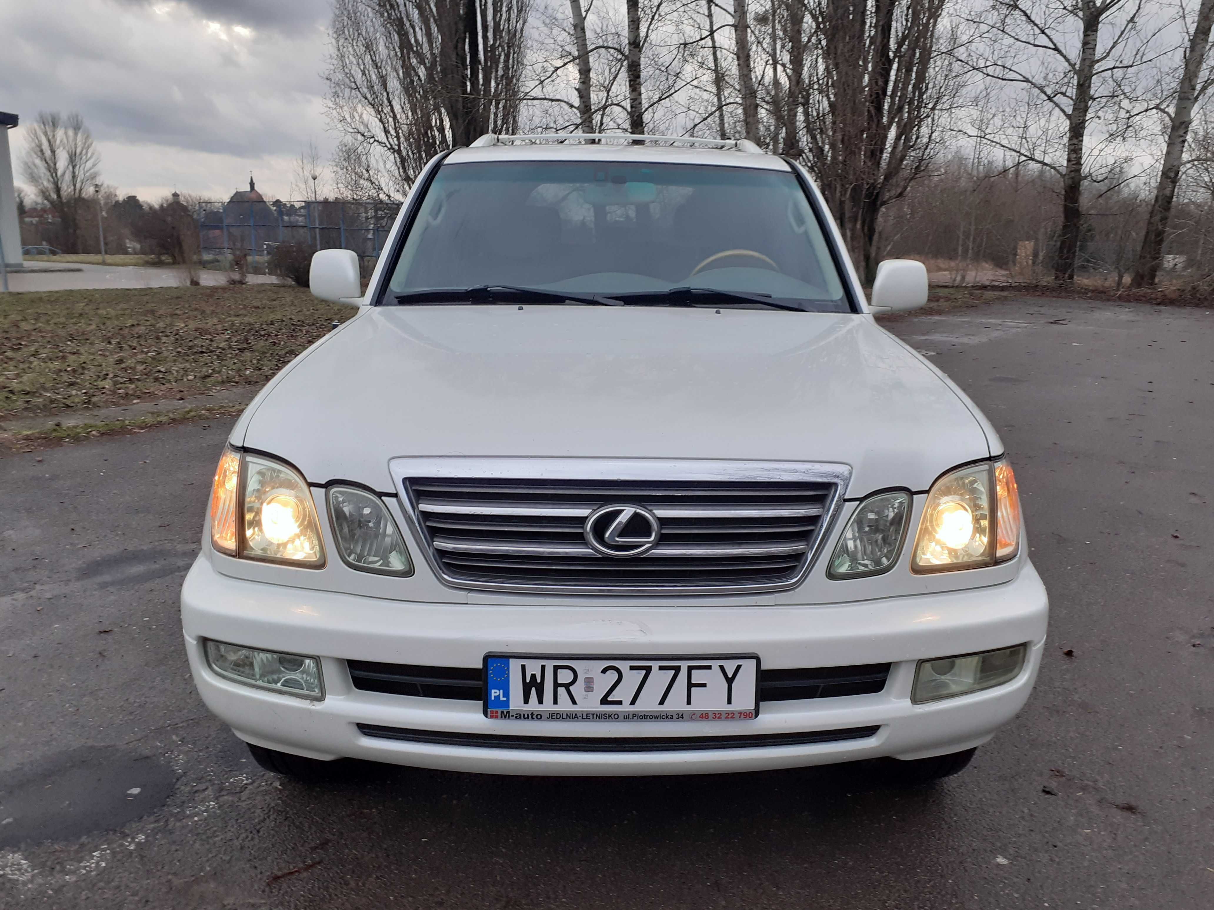 Lexus  LX 470 Biała Perła