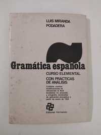 Gramática espanhola (em espanhol), de Luis Miranda Podadera