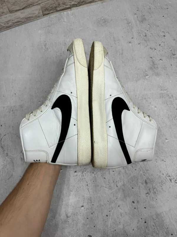 Buty Nike Blazer Mid '77 Vintage Białe wysokie sneakersy rozmiar 42