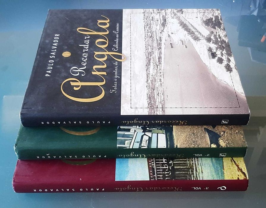 Recordar Angola - Paulo Salvador - volumes 1, 2 e 3