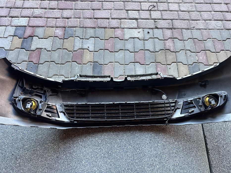 Zderzak przedni GOLF VI 6 + PDC x4 Halogeny kompletny zaczepy całe