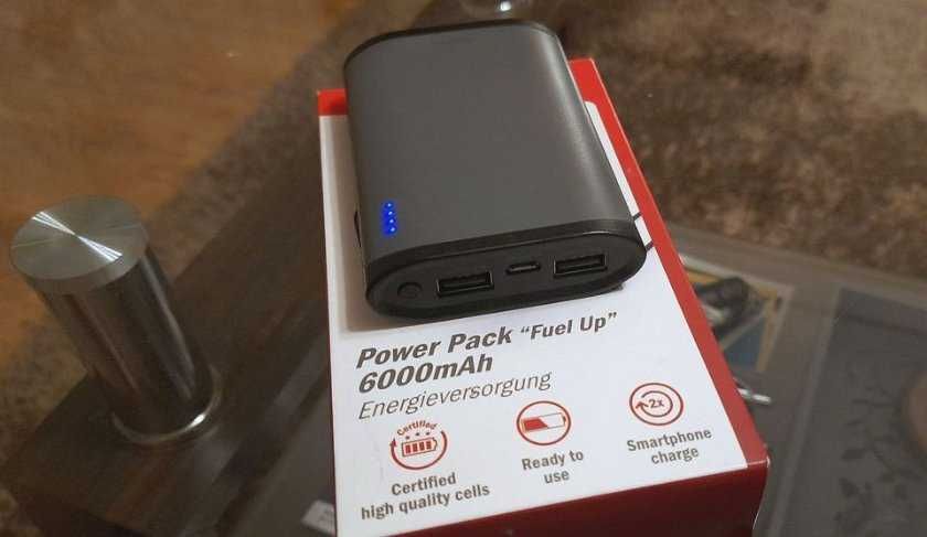 Powebank HAMA 6000 mAh 2 x USB 2,1A