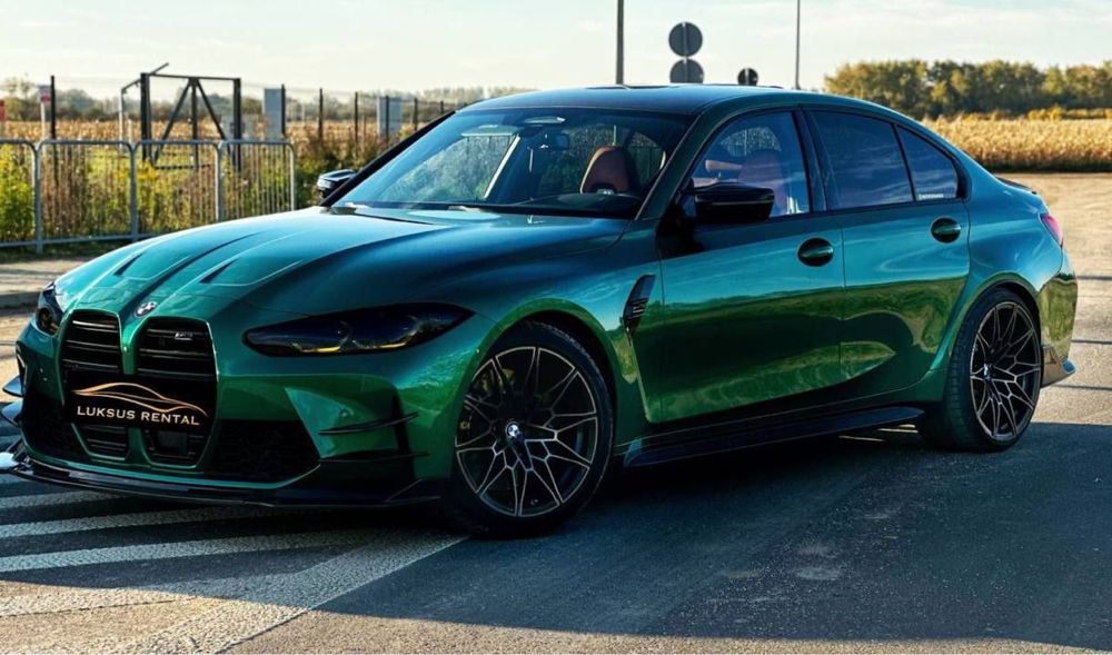 Wynajem aut klasy premium. BMW M3 Competition