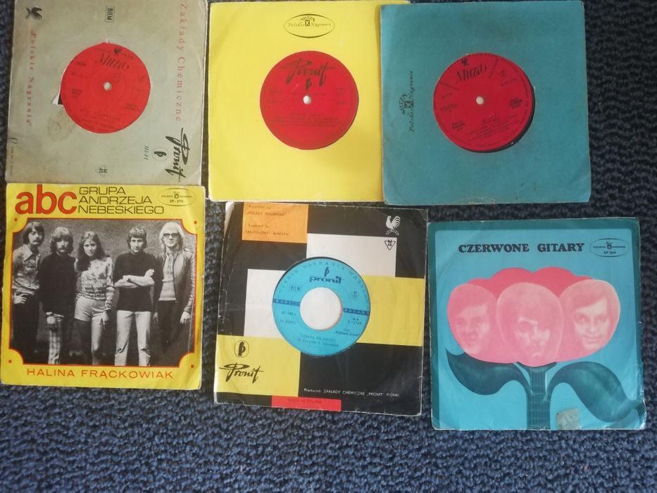 Płyty vinil single polska muzyka