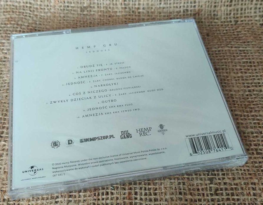 Hemp Gru - Jedność, nowa płyta CD